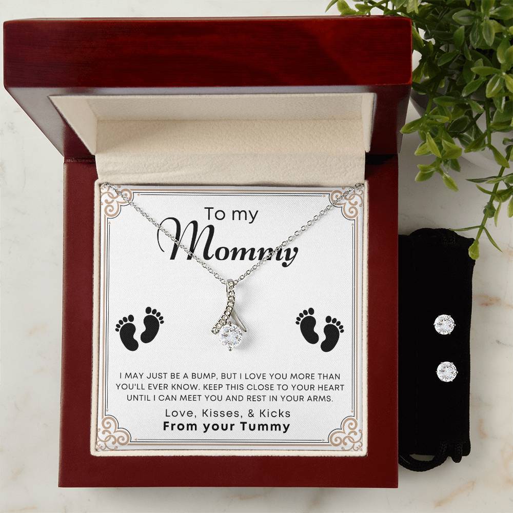 To My Mom Alluring Beauty Necklace, Unique Mother's Day Gift For Mom, Mom Gift From Daughter Son, Mom Birthday Gift, Mom Gift Ideas