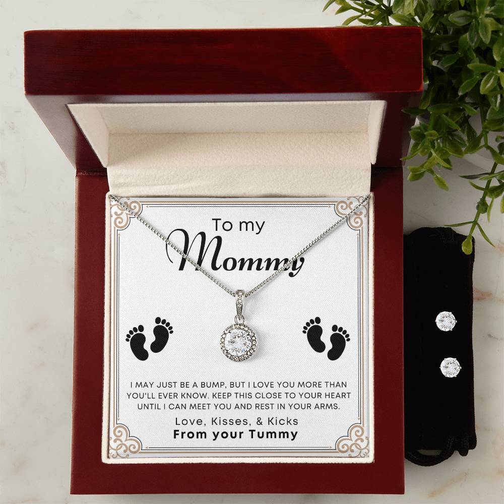 To My Mom Eternal Hope Necklace, Unique Mother's Day Gift For Mom, Mom Gift From Daughter Son, Mom Birthday Gift, Mom Gift Ideas