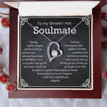 Forever Love Necklace Soulmate message card