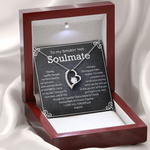 Forever Love Necklace Soulmate message card