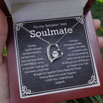 Forever Love Necklace Soulmate message card