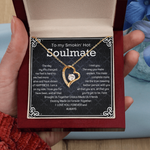 Forever Love Necklace Soulmate message card