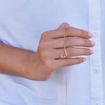 To my Soulmate Delicate Heart Necklace No message card