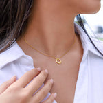 To my Soulmate Delicate Heart Necklace No message card