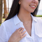 To my Soulmate Delicate Heart Necklace No message card