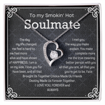 Forever Love Necklace Soulmate message card