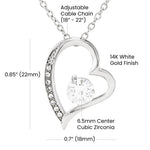 Forever Love Necklace Soulmate message card