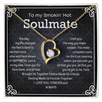 Forever Love Necklace Soulmate message card