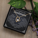 Forever Love Necklace Soulmate message card