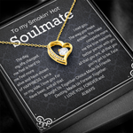 Forever Love Necklace Soulmate message card