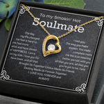 Forever Love Necklace Soulmate message card